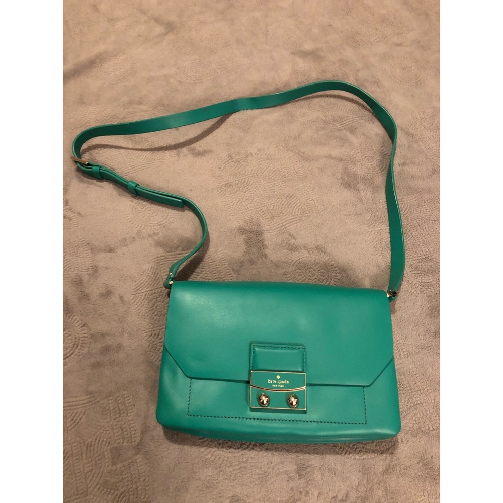 Kate Spade green shoulder bag